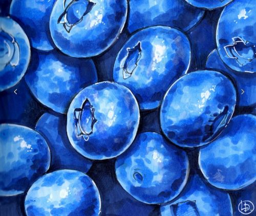 [Lubov Druma Art School] Мини-курс маркерами «Ягоды» (Любовь Дрюма)