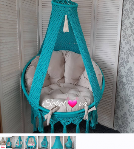 [Макраме] Большое кресло (Соколова Татьяна)