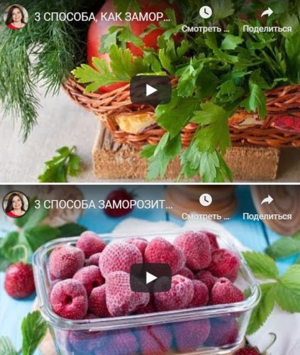 [Меню недели] Сезонная заморозка: летний день год кормит 2020 (Дарья Черненко)