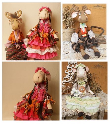 [Soroka HM] Лосяш Франк и лосиха Фанни (Анастасия Голенева)