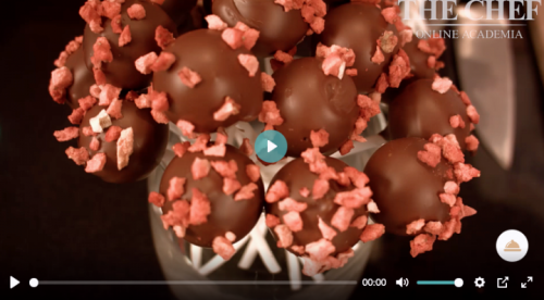 [The Chef] Малиновый трюфель на палочке (Юлия Доценко)