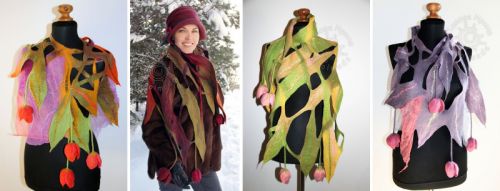 [Валяние] Мастер-класс 'Ажурный бактус'(Ирина Панова)