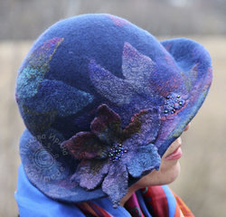 [Валяние] МК 'Валяем шляпы с ровным краем' (Ирина Панова)