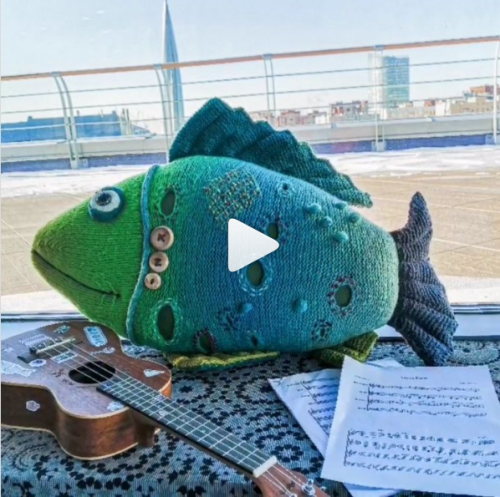 [Вязание] Большая рыба (bormotalka)