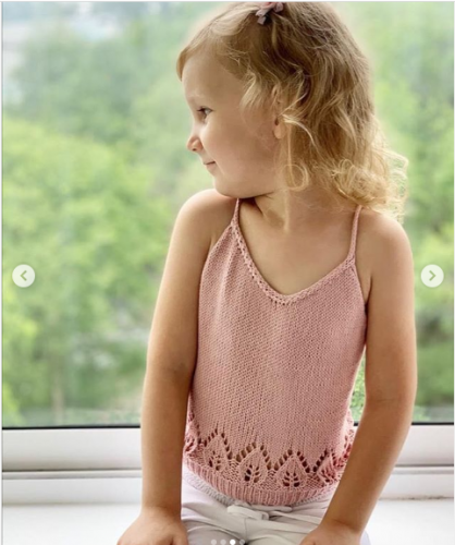 [Вязание] Детский топ «Summerday» (balambaeva_mk)