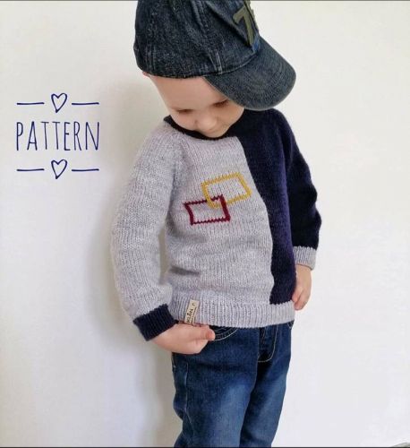 [Вязание] Джемпер «Geometric» (krupnovaelena)