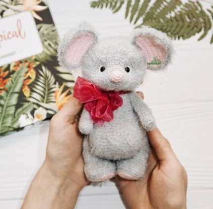 [Вязание] Мышка Джесс [vpetelkah]