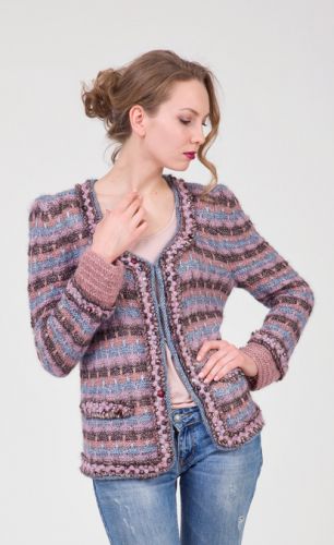 [Вязание] Описание жакета Gabrielle ( Лена Родина)