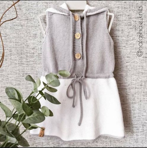 [Вязание] Платье «Freestyle dress» (natasha.e_knits)