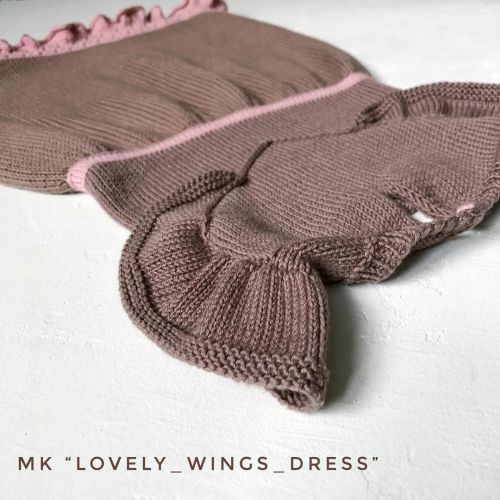 [Вязание] Платье «Lovely Wings dress» (smart_knitting_by_regina)
