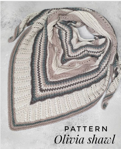 [Вязание] Шаль «Olivia» (mk_miss_knitochka)