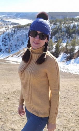 [Вязание] Свитер «Северный ветер» (kolechkoknit)