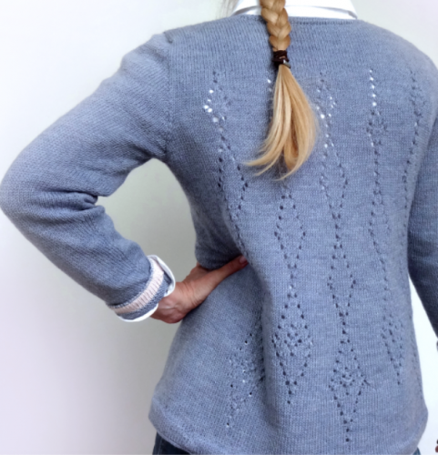 [Вязание] Вязаный пуловер LaLancia (Хинтерм Штайн)
