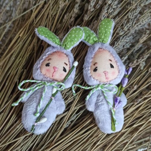 Брошь-саше 'Я твоя Зайка (Тальяна Карер)