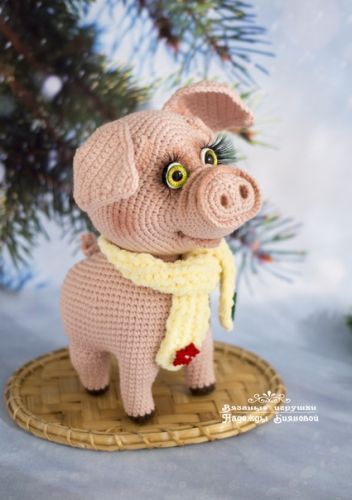 Мастер-класс 'Хрюшка Лили' (Надежда Биянова)