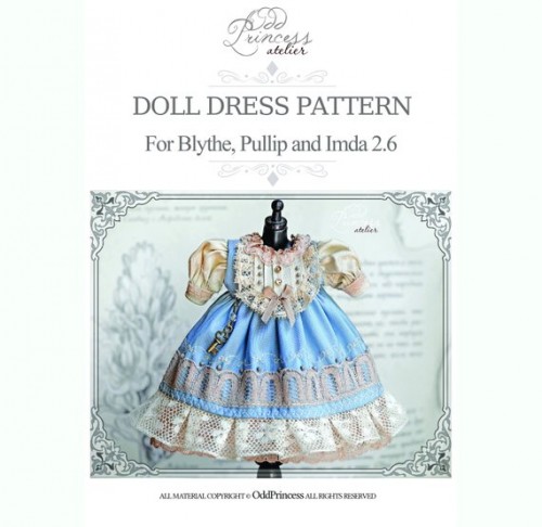 Мастер-класс 'Кукольное платье' (oddprincess)