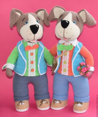 Мастер-класс Песик Тема (Евгения Парушкина)