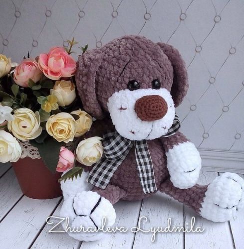 Мастер-класс Пёс Дружок (Людмила Журавлева)