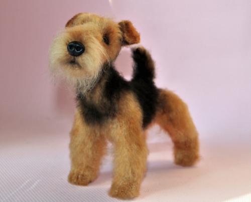 Мастер-класс по вязанию 'Эрдельтерьер' (Татьяна Коротких)