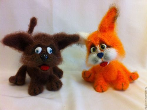 Мастер-класс по вязанию 'Котик Тимка' (Ирина Гареева)