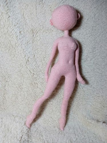 Мастер-класс по вязанию крючком основы каркасной куклы (Рената Сароченко)