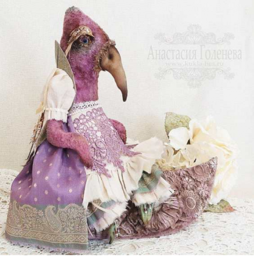 Мастер-класс Птица Гого (Анастасия Голенева)