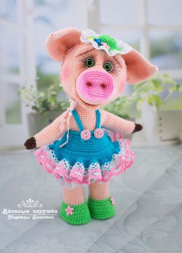 Мастер-класс Свинка Соня (Надежда Огороднова)