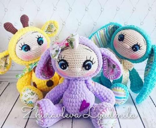 МК Малыши в плюшевых костюмах (Людмила Журавлева)