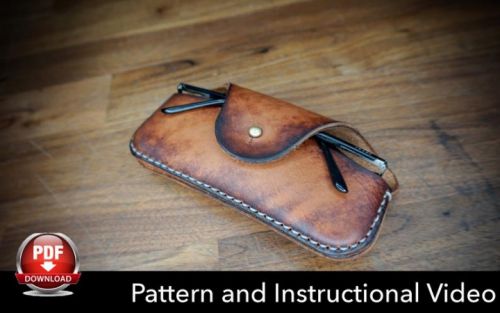 Кожаный футляр для очков (DieselpunkRo)