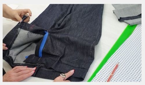 Технология пошива джинс (Олеся Строганова)