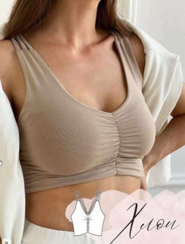 [Milky Clouds] Топ Хлои XS-XL, рост 164-170 (Ольга Степанова)