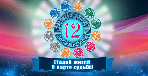 12 стадий жизни в карте Бацзы (Юлия Воронина)