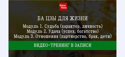 Ба-цзы 4 столпа судьбы. Все модули (Мария Щербакова)