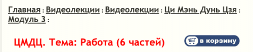 Ци Мень Дунь Дзя. Технология прогнозирования. Модуль 3. Бизнес и Работа (Бронислав Виногродский)