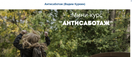 Антисаботаж (Вадим Куркин)