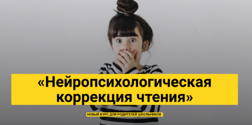 Нейропсихологическая коррекция чтения. 2019 (Елена Порошина)