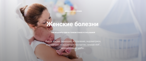 Женские болезни. Как исцелить себя на тонком плане и стать мамой (Елена Леонтьева)