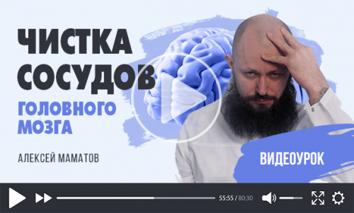 Чистка сосудов головного мозга (Алексей Маматов)