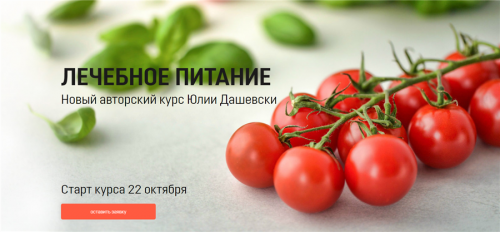 Лечебное питание. Тариф «Стандарт» (Юлия Дашевски)