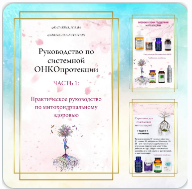 Восстановление после онкологии. Профилактика рецидивов. Руководство по системной онкопротекции. Часть 4 (Катерина Форма)