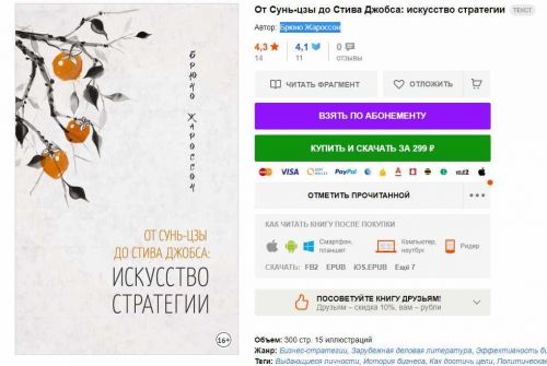 От Сунь-цзы до Стива Джобса: искусство стратегии (Брюно Жароссон)