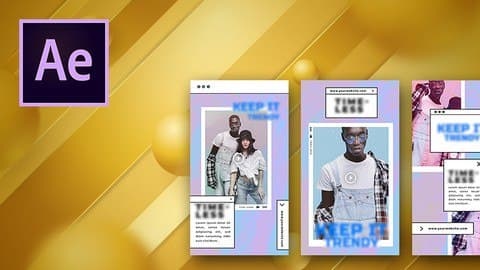 [Udemy] Создание Stories instagram в программе Adobe After Effects (Skills Factory)