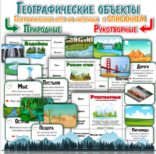 Географическое лото (Солдатова Елена)