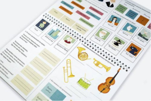 Три тетради 'Слушание музыки' (1,2,3 класс) (А. Витковская)