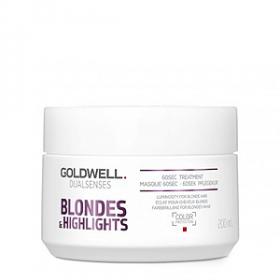 Goldwell Dualsenses Blondes And Highlights 60sec Treatment - Интенсивный уход за 60 секунд 200мл