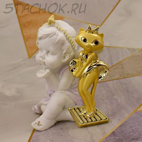 Брошь "Кошечка Мерилин" (Danecraft США)