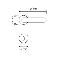 Ручка Linea Cali Led Mesh 1680 RB