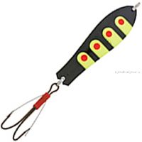 Блесна Kuusamo Professor 3, 75/12 (незацеп.) BL/R/Fye-S