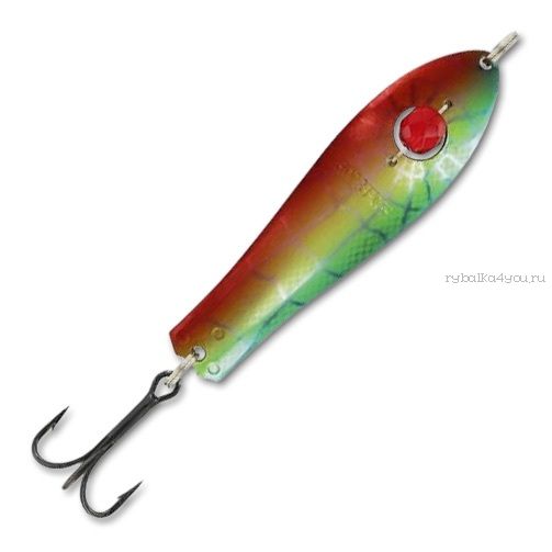 Блесна Kuusamo Professor 3 75/12 с кам. 75 мм / 12 гр / цвет: GR/Fye/R-S, UV