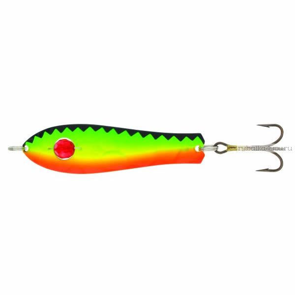 Блесна Kuusamo Professor 3, 75/ 9 (бусинка) BL/GR/FYe/FR-S
